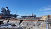 20220709 153305 Flugzeugträger in Portsmouth
