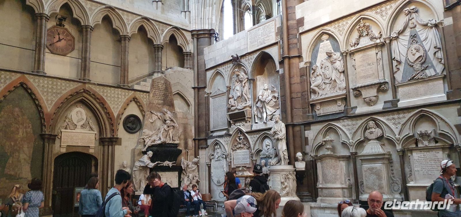 20220830 114150 Poets Corner in der Westminster Abbrey