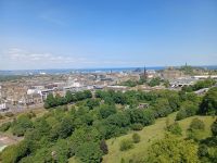 Blick vom Castle auf Edinburgh