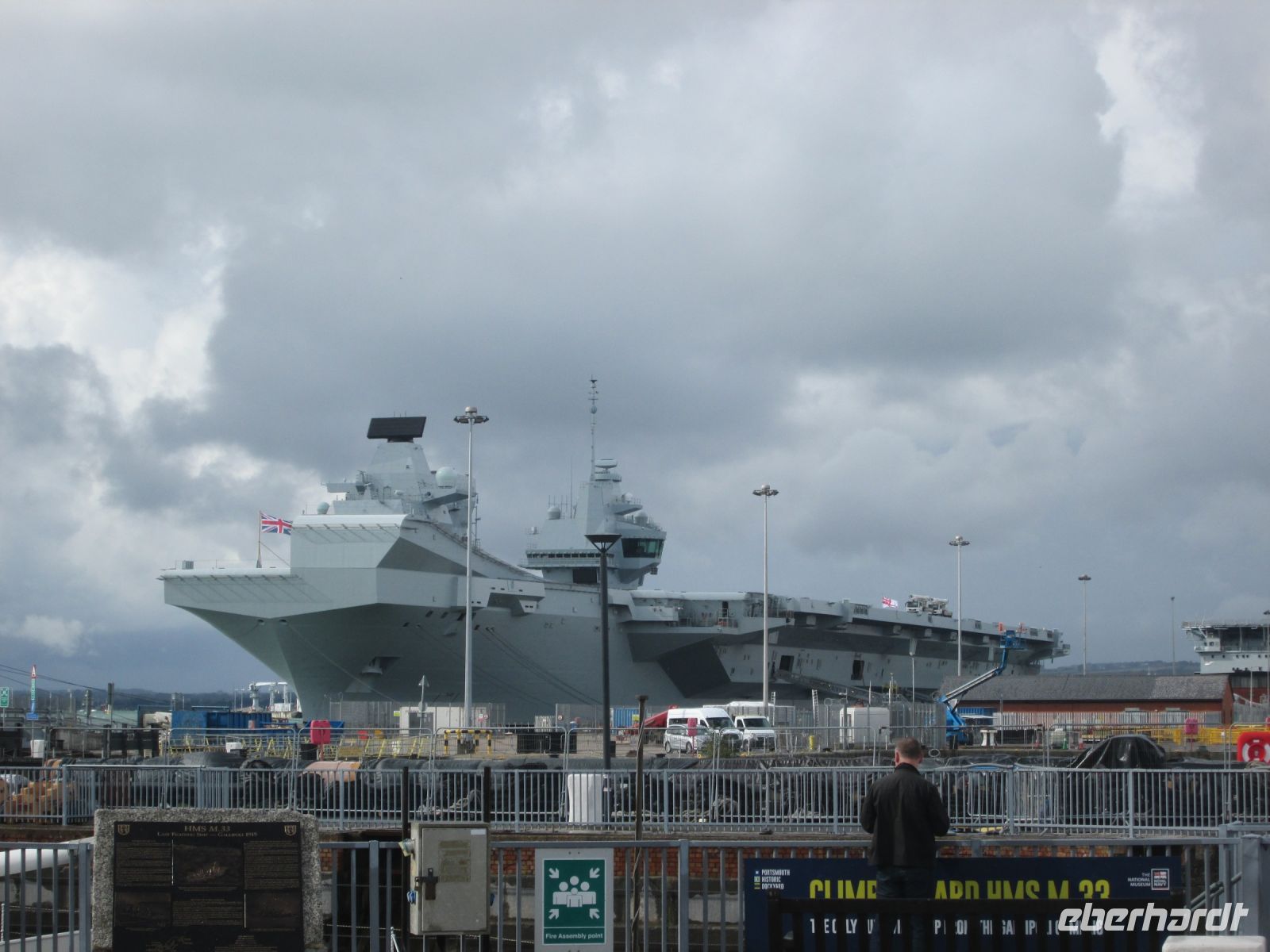 Hafen Portsmouth: Flugzeugträger
