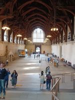 in der großen Halle des Parlament Gebäudes