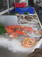 Frischfischverkauf in Lyme Regis