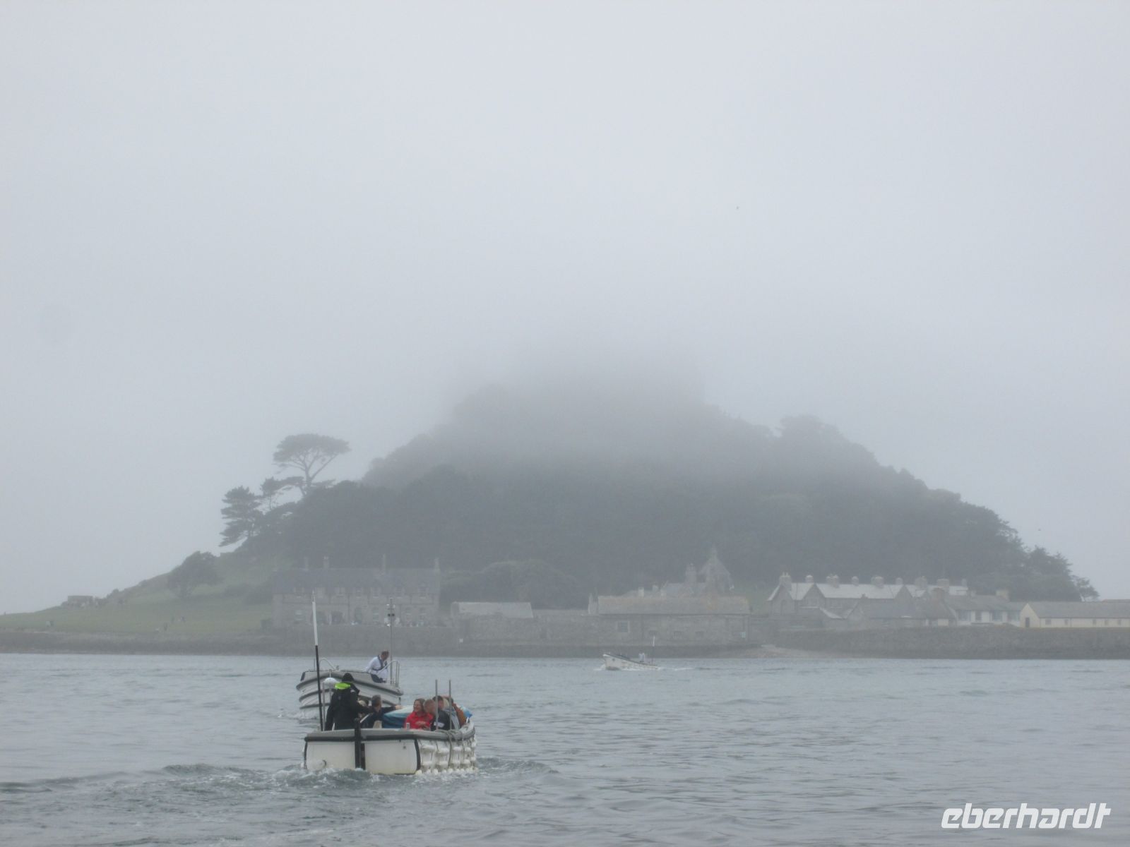 St. Michaels Mount im Nebel