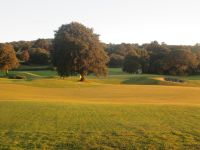 Golfplatz vor dem Hotel