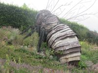 Riesenhummel im Außenbereich von Eden Project