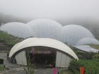 Geodätische Kuppeln im Eden Project