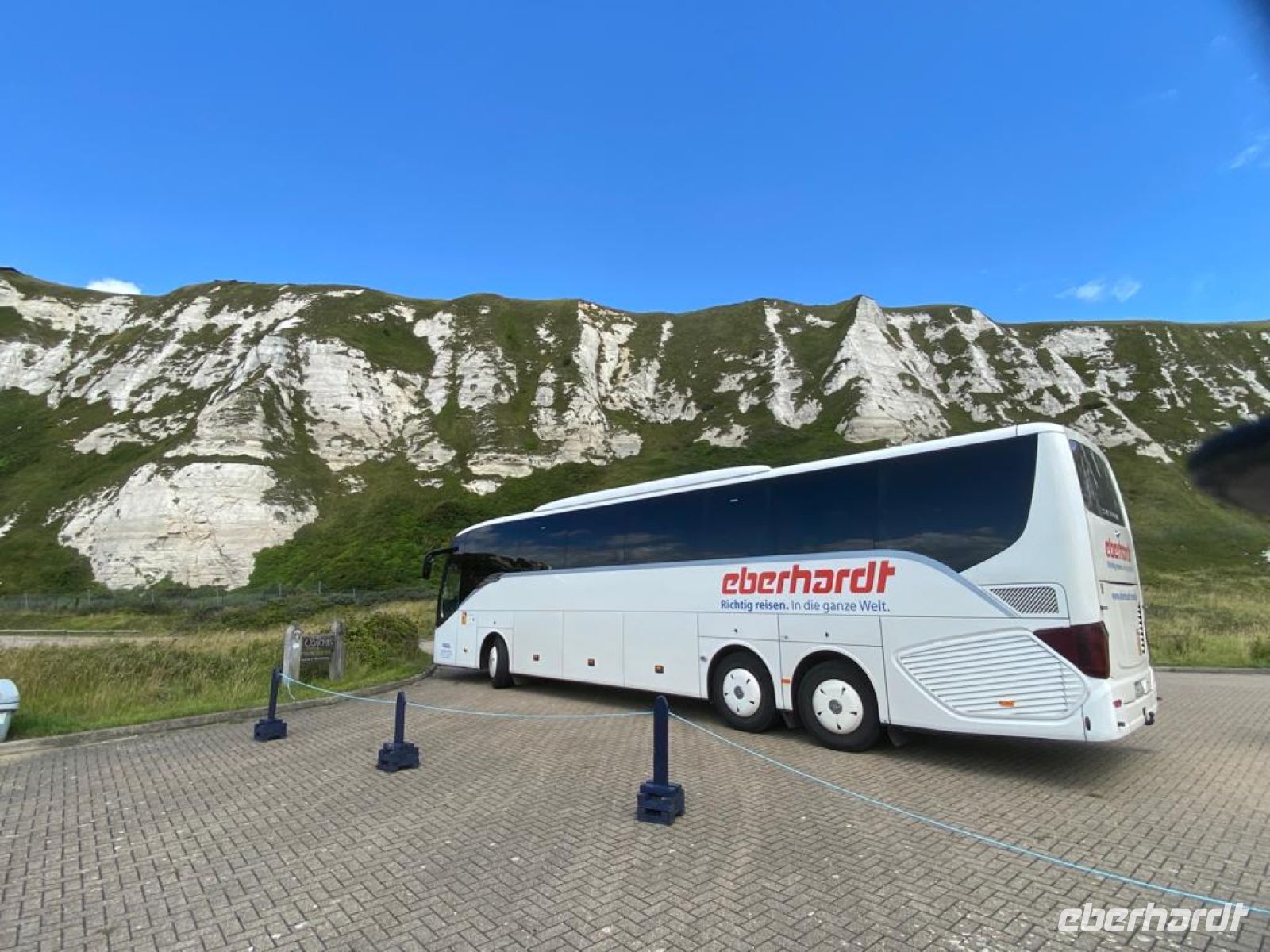 Kreidefelsen bei Samphire Hoe, unweit von Dover