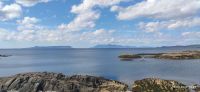 218 Mallaig, Blick zu den Inseln Eigg und Rum