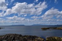 220 Mallaig, Blick zu den Inseln Eigg und Rum