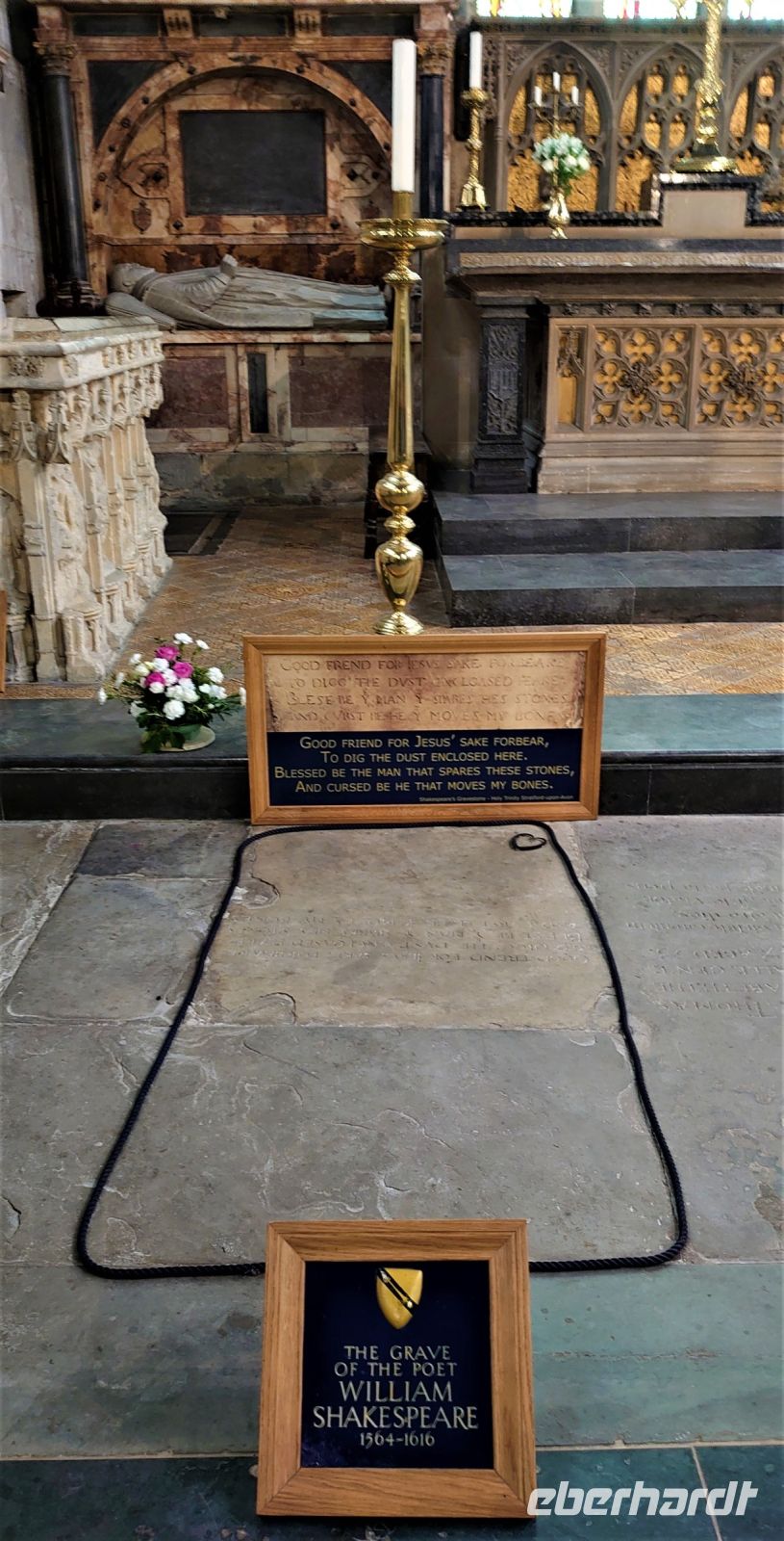 Holy Trinity Church - William Shakespeares Grab