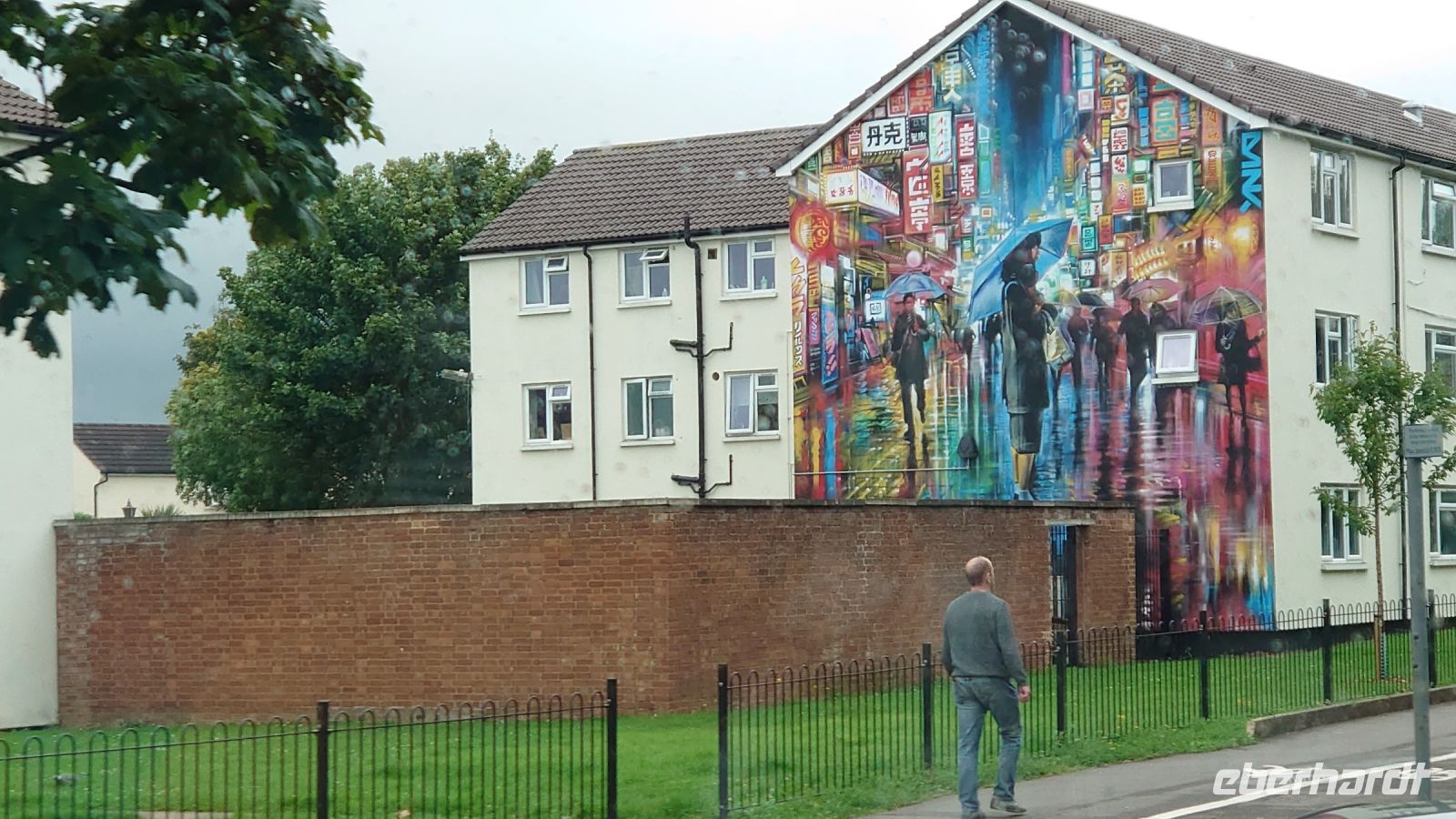 Fassadenkunst in Cheltenham