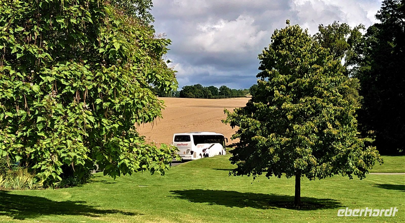 Unser Parkplatz inmittten der Natur