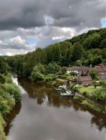Blick von der eisernen Brücke