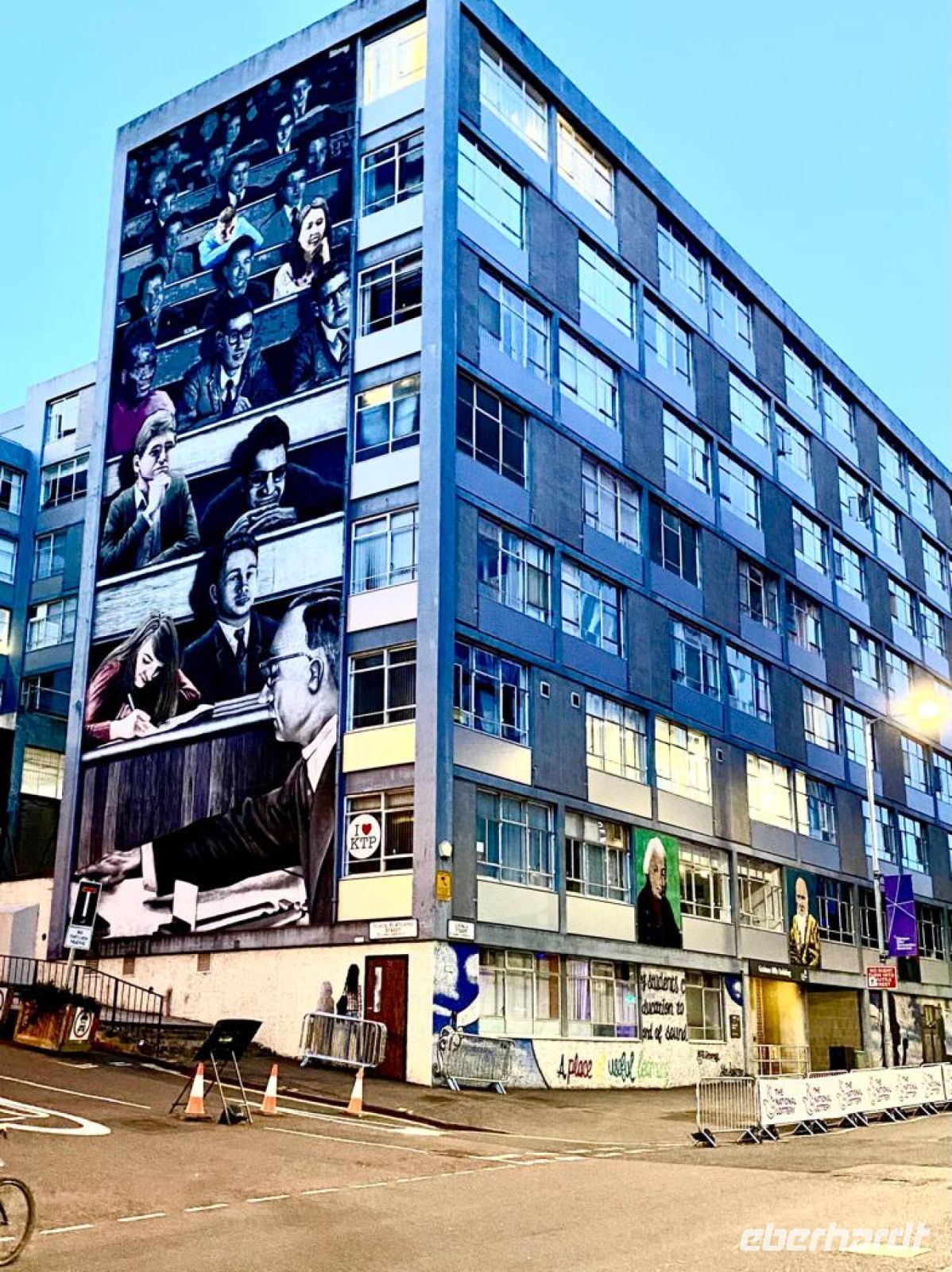 Fassadenkunst in Glasgow