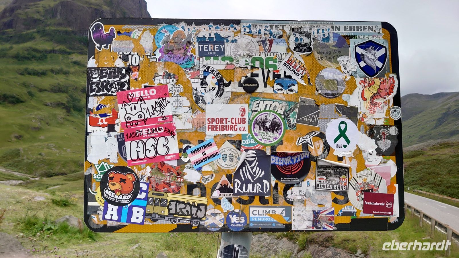 In den Highlands unterwegs...