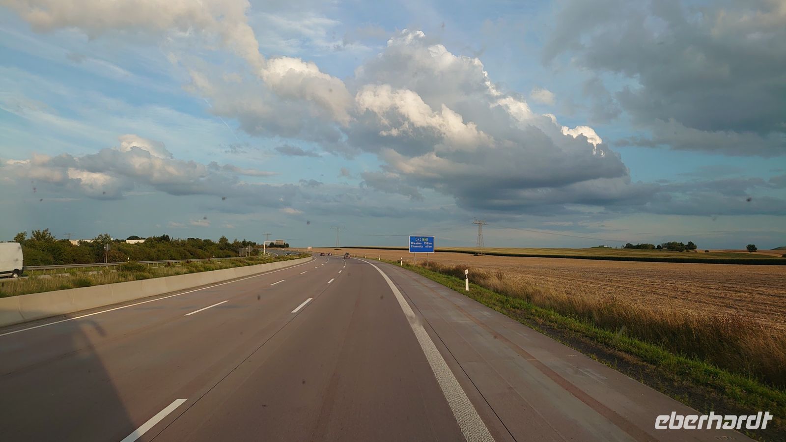 Auf dem Weg nach Dresden