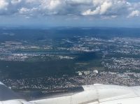 Anflug auf FRA