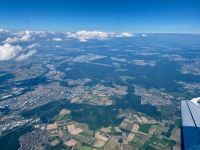 Blick zurück nach FRA