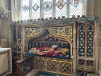 Ein Beispiel für die frühere Farbigkeit