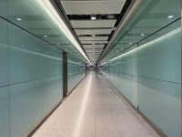 einziger Ort ohne Gedränge