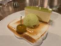 kandiertertes Äpfelchen, Sorbet, Apfelkuchen