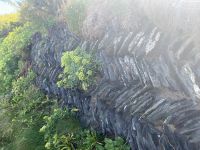 Schiefermauer im Detail