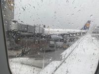 Umstieg nach London, wir bleiben trocken ;-)