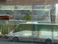 Unser Bus im Spiegel