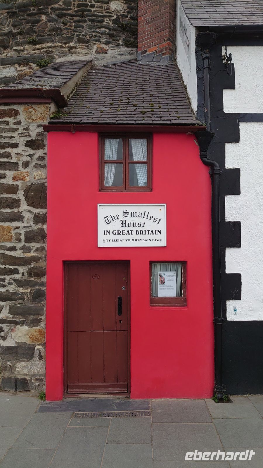Conwy - Das kleinste Haus....JPG