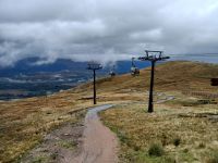 Gondeln auf dem Ben Nevis