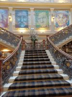 Eingangsportal im Hotel