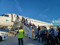 Flug von Frankfurt nach Hause