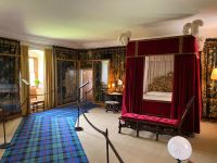 altes Schlafzimmer im Schloss