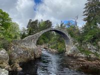 Carrbridge, alte Brücke von 1717