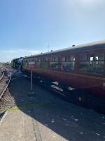 Die Lok wird umgespannt