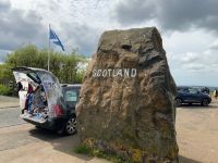 ..und schon in Schottland