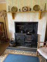 Kochen und Heizen in einem