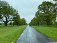 Glamis Castle,  Zufahrt