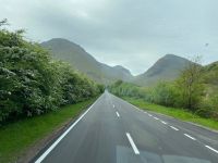 Fahrt nach Glencoe