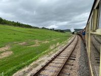 die Lok wird umgespannt