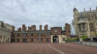 Der untere Hof des Windsor Castle 