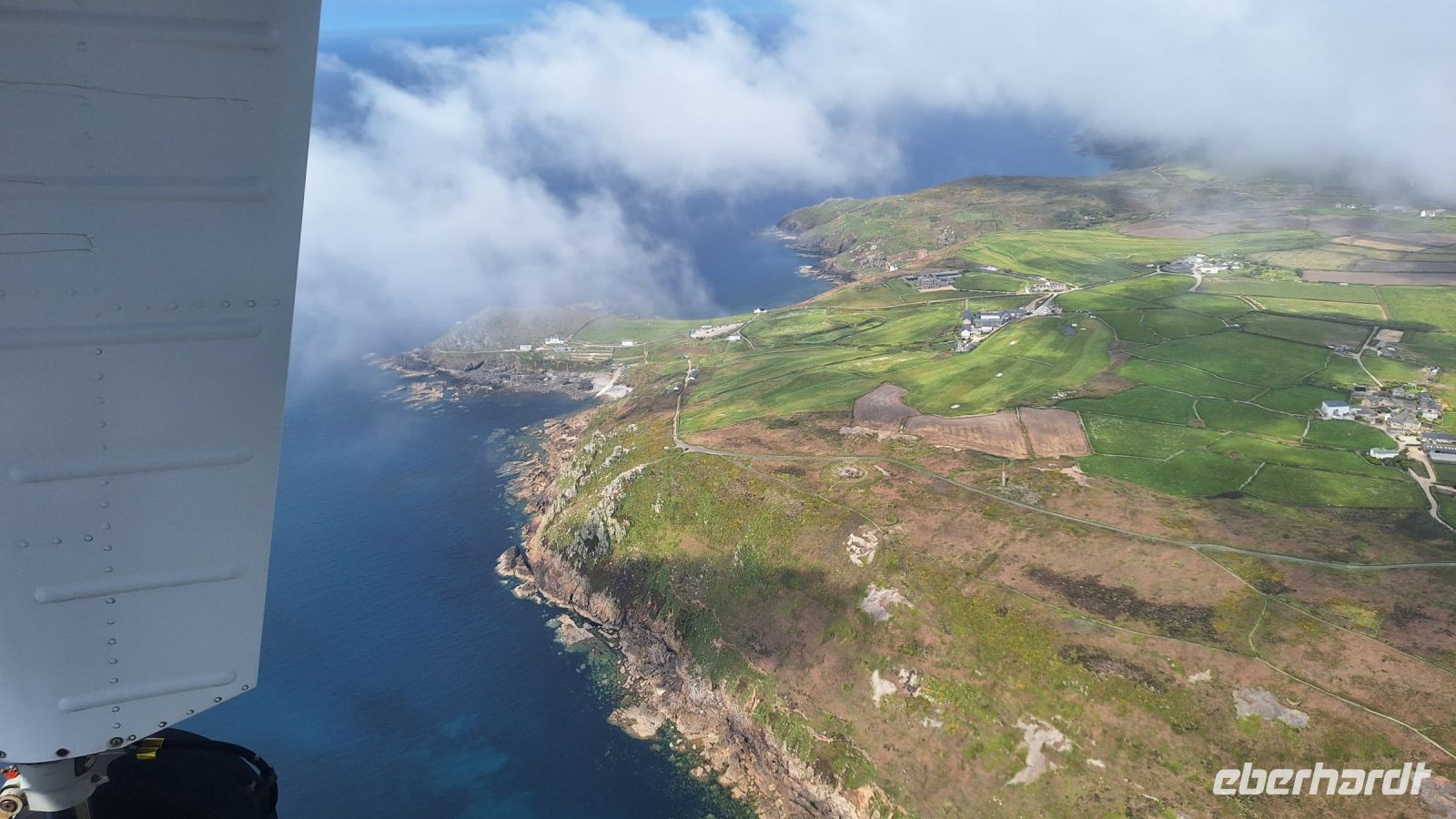 Flug auf die Isles of Scilly