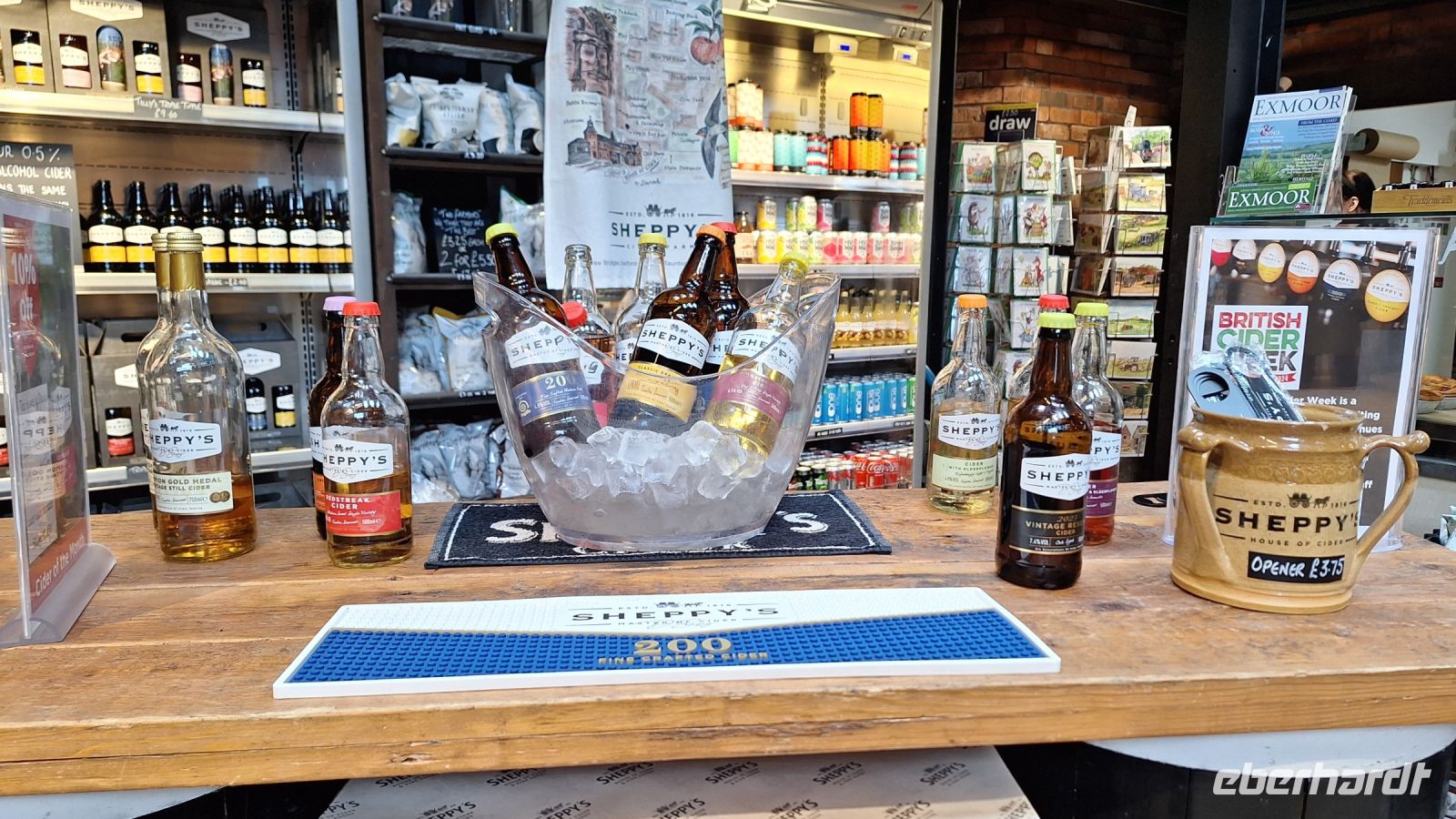 Überraschungs-Stopp bei Sheppy's Cider Farm