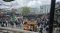 leckeres Essen an jeder Ecke des Camden Market