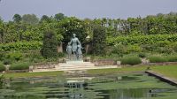 Sunken Garden mit Diana- Denkmal am Kensington Palast 