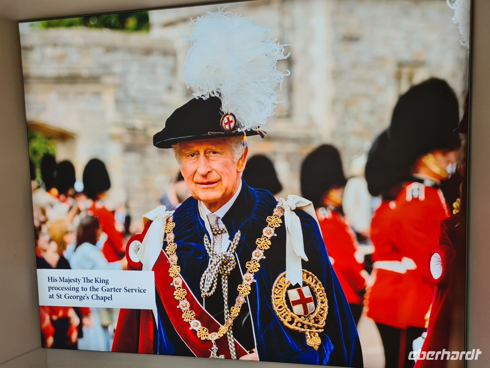 Tag 3 - Windsor - Der König - leider nur auf dem Foto.jpg