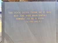 Tag 4 - Stratford upon Avon - Weisheit.jpg