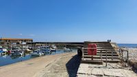 Lyme Regis, Hafenmauer The Cobb