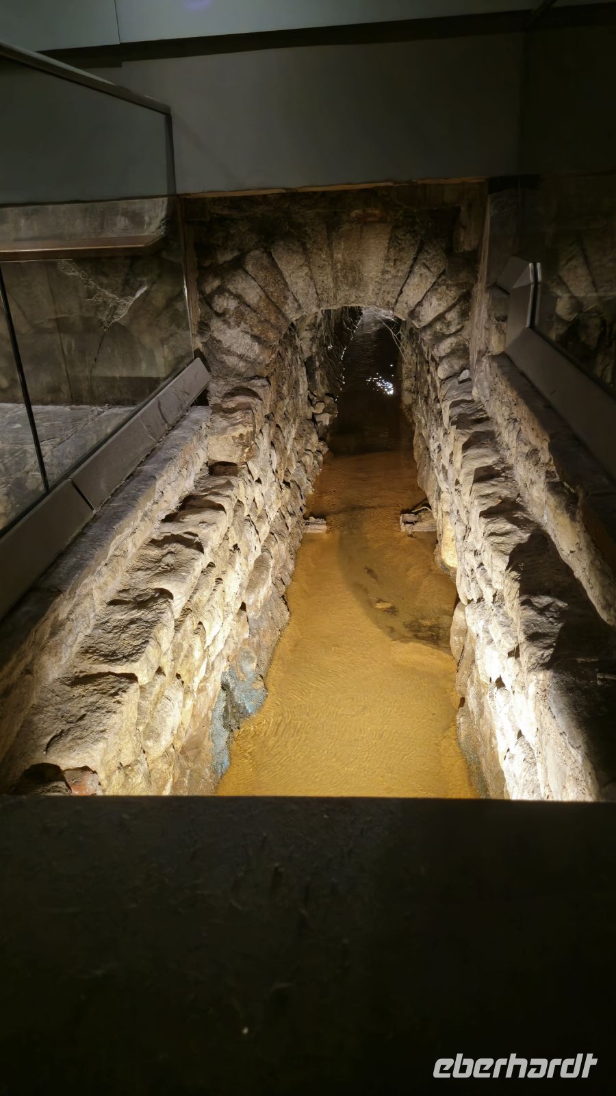 Zuflüsse in den römischen Bädern in Bath