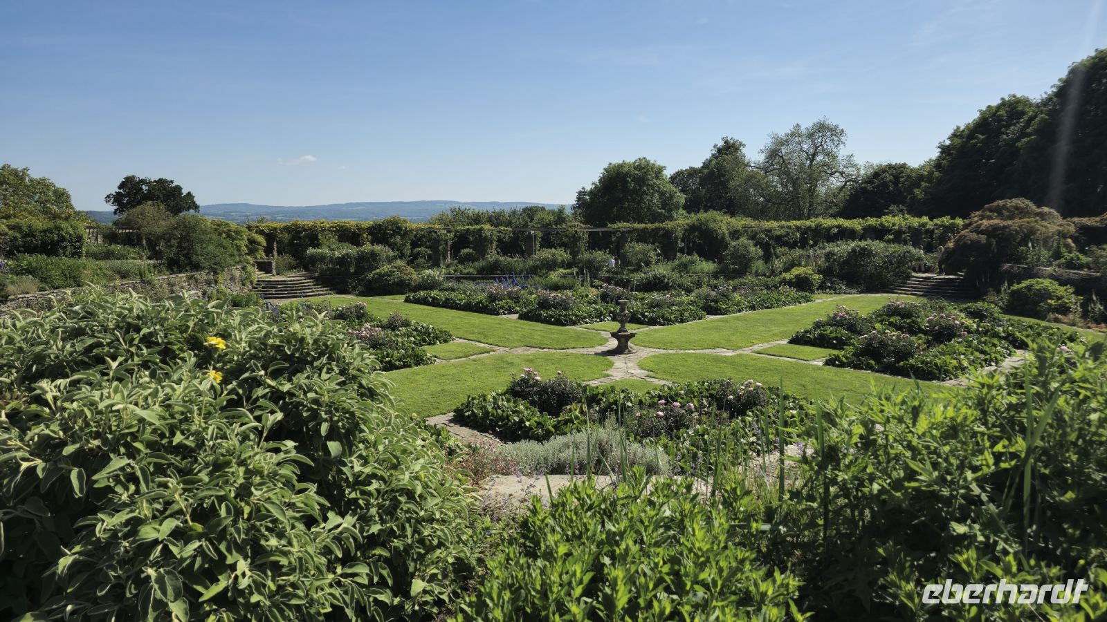 Spaziergang in den Hestercombe Gardens